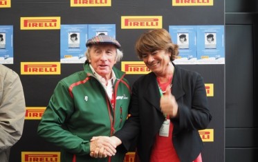 Sir Jackie Stewart al Gran Premio di Monza