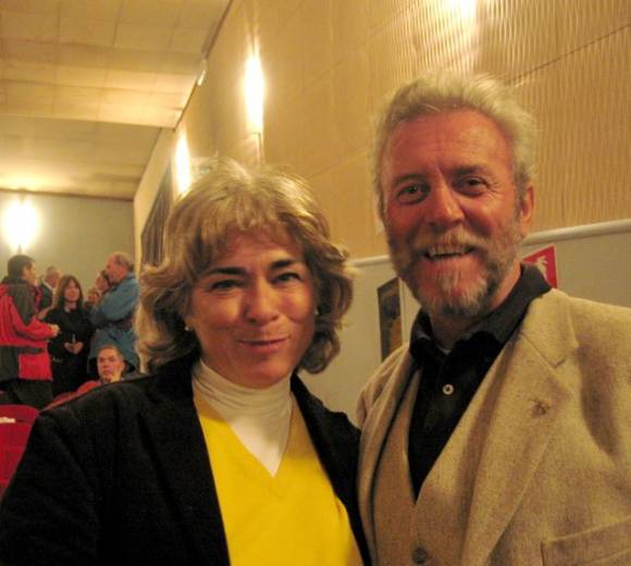 Cecilia con Rinaldo Carrel