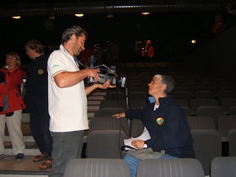 Ultima intervista prima della partenza...